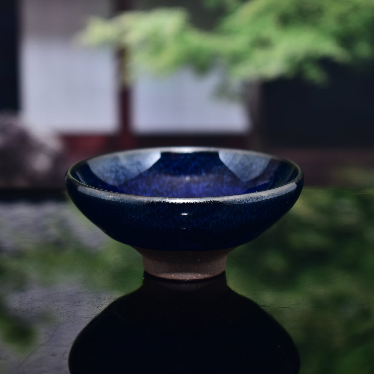 碧玉天目盞– 土渕善亜貴